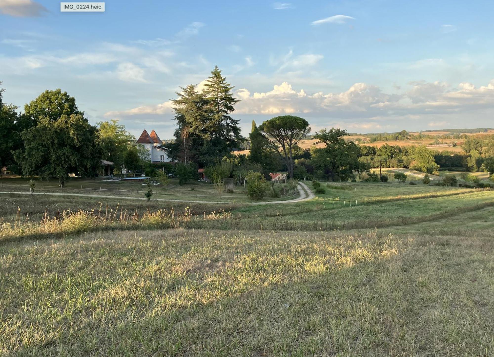 Domaine Des Peyries - Chambres Et Table D'Hotes Saint-Barthelemy-d'Agenais Zewnętrze zdjęcie